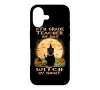 8th Grade Teacher by Day Witch by Night Halloween Costume Coque pour iPhone 17