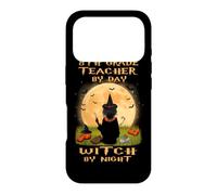 8th Grade Teacher by Day Witch by Night Halloween Costume Coque pour iPhone 17 Pro