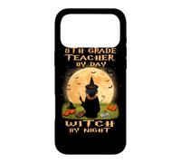 8th Grade Teacher by Day Witch by Night Halloween Costume Coque pour iPhone 17 Pro Max