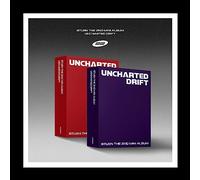 8TURN UNCHARTED DRIFT 2nd Mini album Standard Version aléatoire CD + 1 poster sur paquet + livret de 76p + 3 cartes photo + 1 autocollant + 1 photo de film + 1 carte postale + papier paroles + suivi