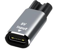 8V Adaptateur USB C pour Rasoir Philips Norelco,Compatible Oneblade QP2530 | Compatible Norelco S2100/S2300/S2400/S2500 QP2630 HQ6070 HQ607,chargeur rasoir philips oneblade ,Voyage et Usage Quotidien