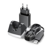 8V HQ850 Chargeur Rasoir Compatible avec Philips One Blade Tondeuse Barbe Electriques Homme QP2630 / QP2530 Cordon d'alimentation de Remplacement pour la Station d'accueil avec tête de Chargement