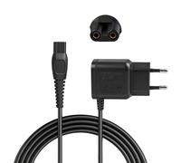 8V HQ850 Chargeur Rasoir pour Philips QP2530 QP2630 QP2530/30 QP2630/30, Adaptateur Compatible avec Norelco One-Blade Rasoir Électrique Hybride, Tondeuse Câble Alimentation 1M
