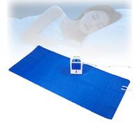 8W coussin de matelas de refroidissement de l'eau calme avec minuterie et pompe à écran LCD, système de refroidissement à hydrofugeage réglable pour coucheuses à chaud, refroidisseur à lit économe en