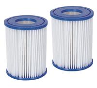 8x Bestway Cartouche De Filtre Gr.2 Pour Piscine Quick-Up 58094