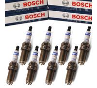 8x Bosch Bougies FGR5NQE04 pour Porsche Cayenne 9PA 92A Panamera 970 4.8 S GTS