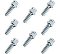 8x boulon de roue M14x1,5x45, joint à rotule, filetage 45mm clé de 17, pour Audi Mercedes VW Seat Skoda
