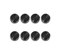 8X Bouton D'Amplificateur de Controle de Volume En Aluminium Noir