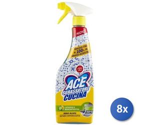 8X Bundle Ace Dégraissant Cuisine Ml 600 Vapos