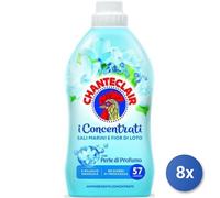 8x Bundle Chanteclair I Concentré Adoucissant Sels Marins Et Fior Di Loto 50