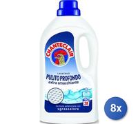 8X Bundle Chanteclair Liquide Pour Lave-Linge 28 Dosages Propre 1260 ML.