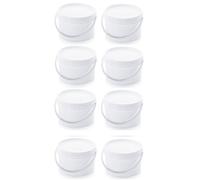 8x Eimer 3,0l mit Deckel * lebensmittelecht, Originalitätsverschluss 3l 8er Set