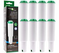 8x FilterLogic CFL-801B - Cartouche filtrante remplace JURA Claris WHITE 60209/68739 / 62911 pour machine automatique à café - achetées avant 10-2009 - filtre à eau Claris Blanc