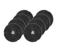 8x Filtre à charbon d'origine Hotpoint-Ariston Type D180 / CHF180
