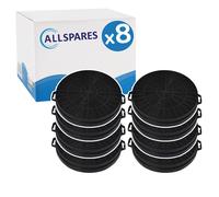 8x Filtre à charbon pour Electrolux Type 210 / E3CFT210