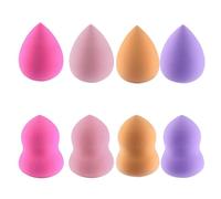 8x Fond De Teint Eponge Bouffee Poudre Lisse Beaute Nouveau