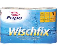 8x Fripa 3014006 Essuie-tout Wischfix, 3 plis, blanc brillant