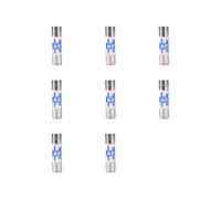 8X Fusible Multimetre Cylindre en Ceramique Blanc de 10 X 38mm 1000V 10A