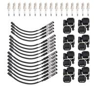 8x Ignition Coil+16xSpark plug +16x Wire Set UF359 pour Mercedes-Benz C CL CLK ML Class