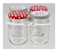 8x Jars 200ml Set 4er Stock Conserver Conserves Concombre Bouchon à Vis