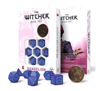 8x Jeu De Dés The Witcher Dandelion Half a Century RPG Q-Workshop