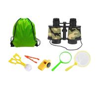 8x Kit Attrape-Insectes, Jouet Explorer, Filet Papillon, Visionneuse D'Insectes, Kit De Camping D'Aventure En Plein Air Pour Jeux, Cadeau De Vacances Pour Garçons Et Filles