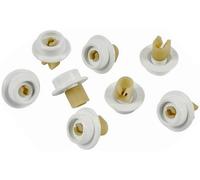 8x Lave-Vaisselle Inférieur Roues Panier Pour Zanussi AEG Electrolux Tricity