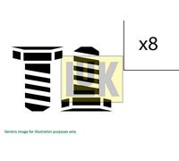 LuK 411 0266 10 Visserie, volant moteur pour FIAT,MERCEDES-BENZ,NISSAN,OPEL,RENA
