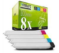 8X Mehrwegtoner Toner Set pour Samsung MultiXpress 4 Renovation X4200 X4220RX X4250LX X4300LX remplace K808S C808S M808S Y808S