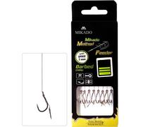 8x MIKADO METHOD FEEDER hameçon Rig avec pointe/aiguille hameçon feeder 14 / Ø0,20mm / 10cm