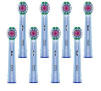 8x Oral-b Pro 3D Wies Têtes de Brosse pour Électrique Brosse à Dents