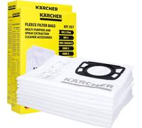 8X Original Fizeline Sac De Filtre Pour Aspirateurs Karcher Wd2, Wd3