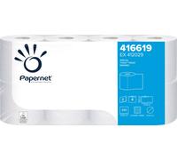 8x Papernet Papier toilette Spécial 416619 2lg. 250fl. ws 8 rl./paquet
