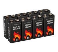 8X Pile 9V Pour Détecteurs De Fumée, Appareils De Détection, Jouets