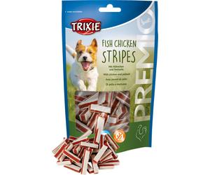 8x Trixie PREMIO Bandes de poisson au poulet 8 x 75 g