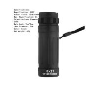 (8x21 B) 16X52/30X25/10X25/8X21 Mini télescope monoculaire double focalisation Zoom Jumelles HD avec