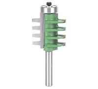 8x34.9mm Fraise à Joint de Doigt en Carbure Fraise à Joint Adhésif Réversible pour Joint de Doigt Fraise à Bois Coupe Accessoires Verts Autre Outil électrique (8 poignées vertes)