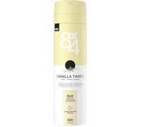 8x4 Lot de 6 déodorants en spray 48h Protection Vanille Twist, 150 ml