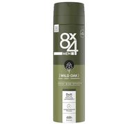 8x4 Lot de 6 déodorants en spray pour homme No.8 (Wild Oak) - 150 ml