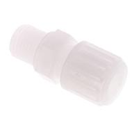 8x6mm & G1/4'' PVDF Raccord à compression droit avec filetage mâle 10 bar