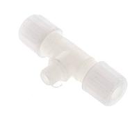 8x6mm & G1/8'' PVDF T-Shape Te Compression Fitting with Male Threads 10 bar