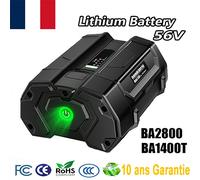 Batterie électrique 5ah pour ego power+ 56 volts Noir