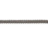 9.1 Meter Value Pack of 13mm Basic Trim French Gimp Braid, Style# FGS Color: Silver Grey - 049 (30 Ft / 10 Yards)