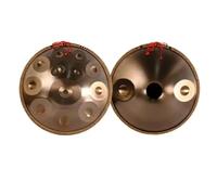 9/10/12/14 Notes 22 pouces 432hz professionnel en ré mineur Instrument de Percussion à tambour à main en acier for une Performance professionnelle(432hz golden 14 tone)