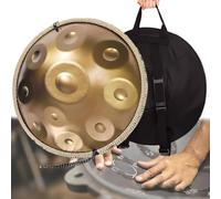 9/10/12 Notes Handpan Drum - Instrument À Percussion En Acier De Tambour À Main, Tambour À Main Harmonique 432 Hz/440 Hz, Instrument De Percussion De 22 Pouces Pour Adultes, Enfants(432Hz,9Notes)