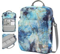 9-11 Pouces Housse Sac Tablette avec Bandoulière pour iPad 10é Gén 10,9"", iPad (A16) 11"", iPad Air 11"", iPad Pro 11"", iPad 9/8/7é 10,2"", iPad Air 5/4, Galaxy Tab A9+ Plus 11""/S9 FE,Nuit Bleu