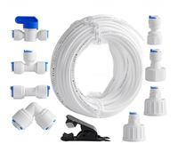 9/18/24/25/29 pièces de raccords de purification d'eau for machine à café, accessoires universels for glaçons, tuyaux(29 pcs)