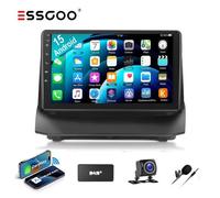 9"" [2+32G] Android pour ord Fiesta MK6 2009-2014 Connect -CarPlay Android Auto Sans Fil GPS WiFi Bluetooth FM DAB+BOX MIC caméra