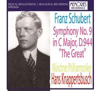 クナッパーツブッシュ指揮 ミュンヘンフィル シューベルト:交響曲第9番「ザ・グレート」