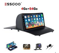 9"" [4+64G] Android pour ord Fiesta MK6 2009-2014 Connect -CarPlay Android Auto Sans Fil,GPS,WiFi,Bluetooth,FM,MIC,caméra